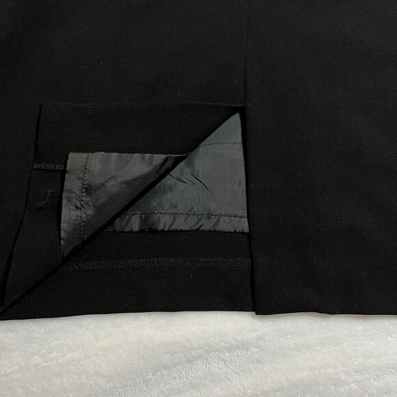 Calvin Klein Cowl Neck Sheath Dress Size 10 Cap Sleeve Knee Length Career - Picture 7 of 11